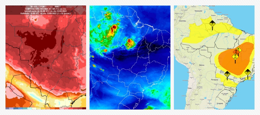 Altas temperaturas: condição meteorológica provoca mais um dia quente Rondônia - News Rondônia