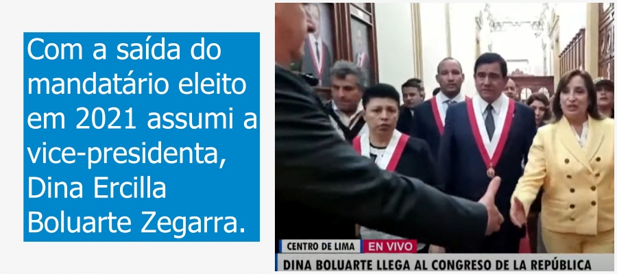 No mesmo dia Pedro Castillo dissolve Congresso que aprova impeachment do mandatário que já não é mais o presidente do Peru - News Rondônia