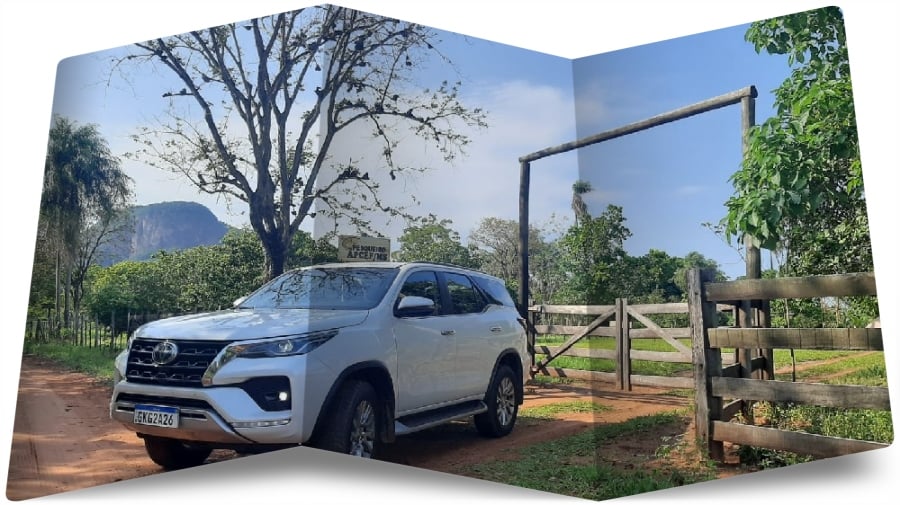 Toyota SW4 encara com conforto as belezas do Pantanal - News Rondônia