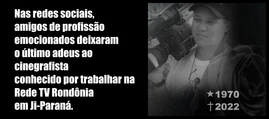 Grave acidente automobilístico mata cinegrafista 'Japão', de Ji-Paraná - News Rondônia